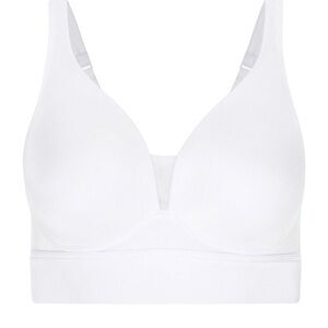 Jockey Forever Fit V-Neck Molded Cup Bra 2998  NWT XL